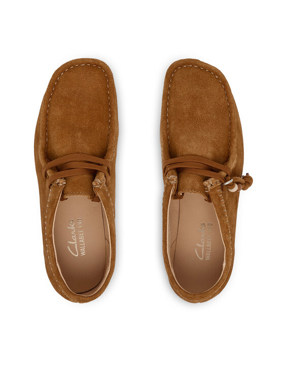 Clarks Clarks Polobotky WallabeeEVOSh 26329300 Hnědá