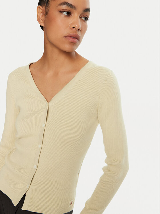 Calvin Klein Jeans Calvin Klein Jeans Cardigan J20J224239 Verde Regular Fit