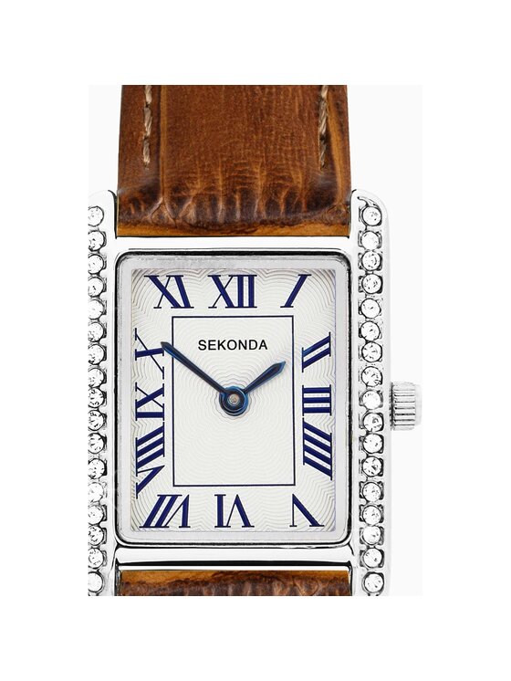 Sekonda Sekonda Zegarek 40736 Brązowy