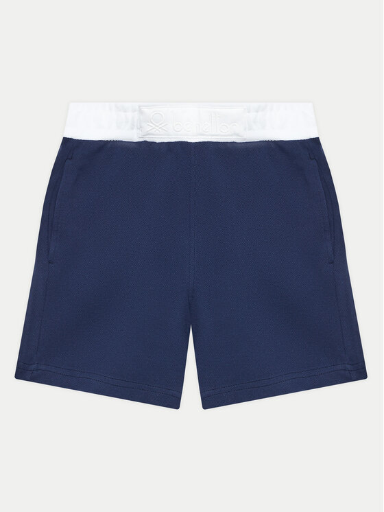 United Colors Of Benetton United Colors Of Benetton Športne kratke hlače 3088G901H Modra Regular Fit