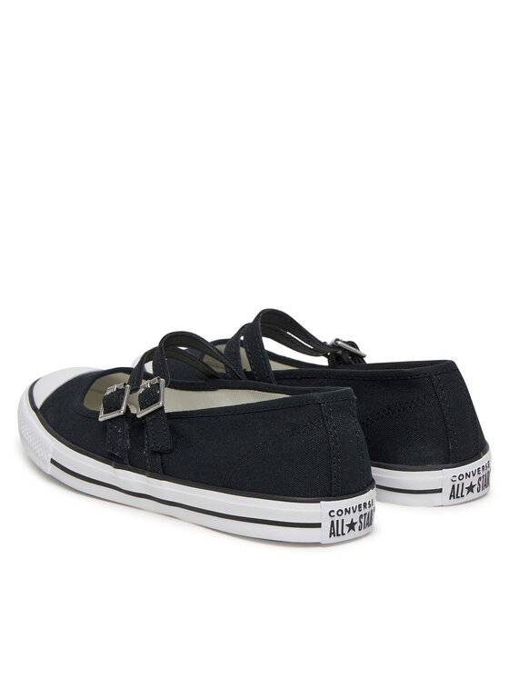 Converse Converse Μπαλαρίνες Chuck Taylor All Star Dainty Mary Jane A11551C Μαύρο