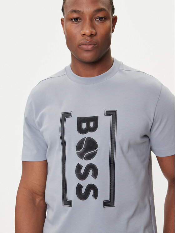 BOSS BOSS Tričko Iconic TL 50543905 Sivá Relaxed Fit