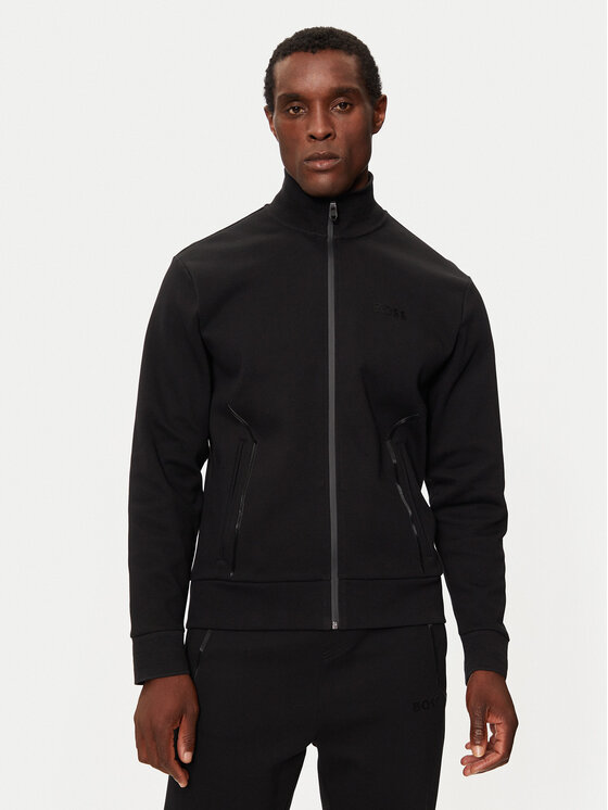 BOSS Boss Džemperis Skaz Mirror 50523477 Juoda Regular Fit