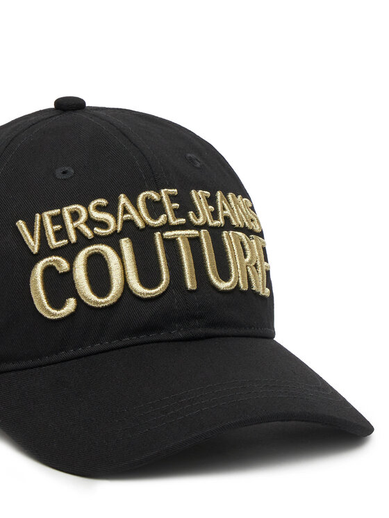 Versace Jeans Couture Versace Jeans Couture Czapka z daszkiem 78VAZK32 Czarny