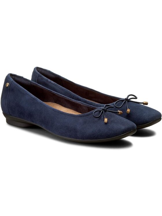 Clarks Halbschuhe Candra Light 261204544 Dunkelblau Modivo