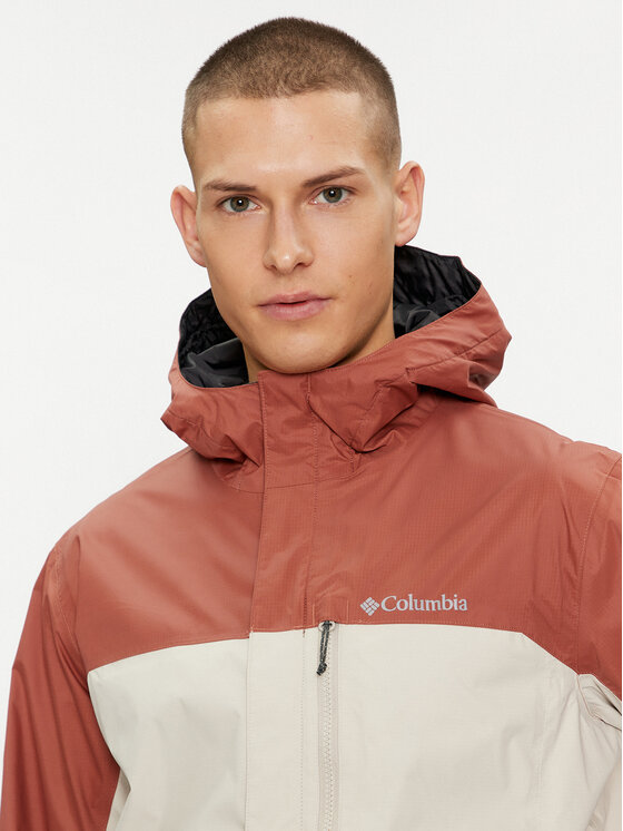 Columbia Columbia Regenjacke Pouring Adventure™ II 1760061 Beige Regular Fit