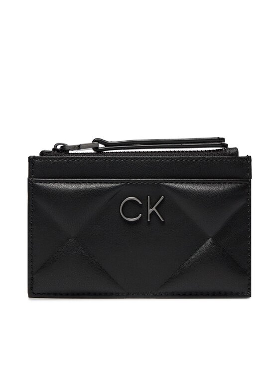 Calvin Klein Calvin Klein Etui na karty kredytowe Re-Lock Quilt Cardholder K60K611372 Czarny