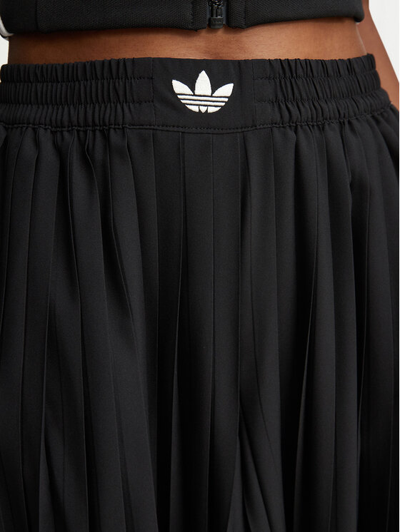 adidas adidas Teplákové kalhoty Plisse 3S Track Pants LG4079 Černá Relaxed Fit