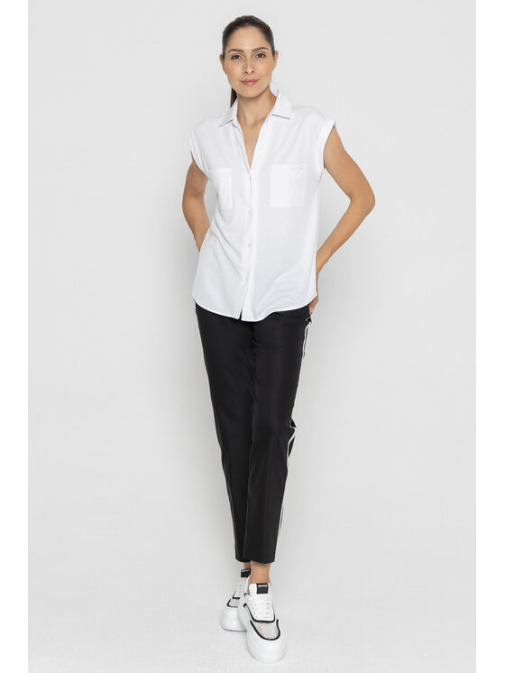 Deni Cler Milano Deni Cler Milano Koszula T-DC-1256-D5-46-10-1 Biały Regular Fit