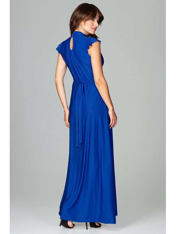 Lenitif Lenitif Vestito K486 Blu Regular Fit