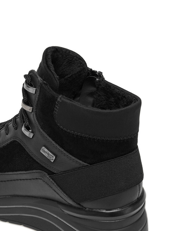 Remonte Remonte Schnürschuhe D0T79-00 Schwarz