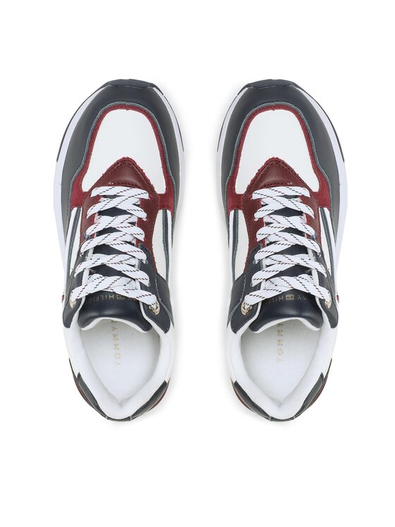 Tommy Hilfiger Tommy Hilfiger Сникърси Chunky Sneaker Monogram FW0FW06789 Цветен