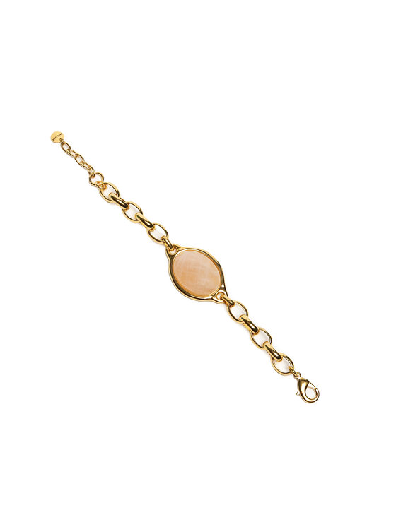 Deni Cler Milano Deni Cler Milano Bransoletka T-DC-J152-E5-78-23-1 Złoty