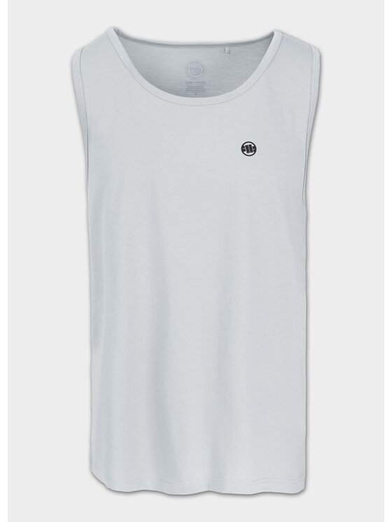 PITBULL PITBULL Tank top Coolmax SCOTT Biały Regular Fit