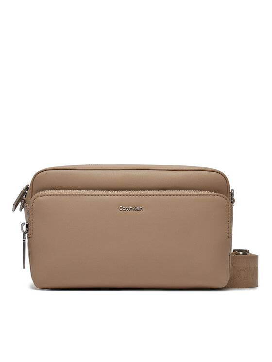 Calvin Klein Calvin Klein Дамска чанта Ck Must Camera Bag W/Pckt Lg K60K608410 Бежов