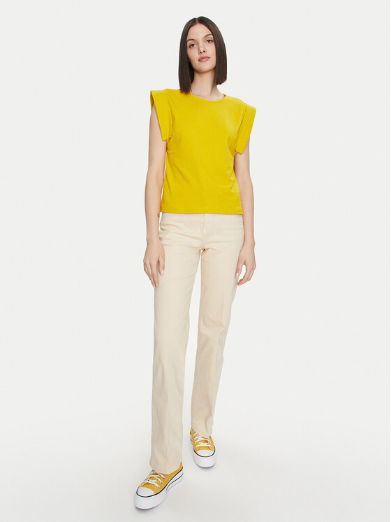 United Colors Of Benetton United Colors Of Benetton Teksad 49FWDE01S Beež Flare Fit