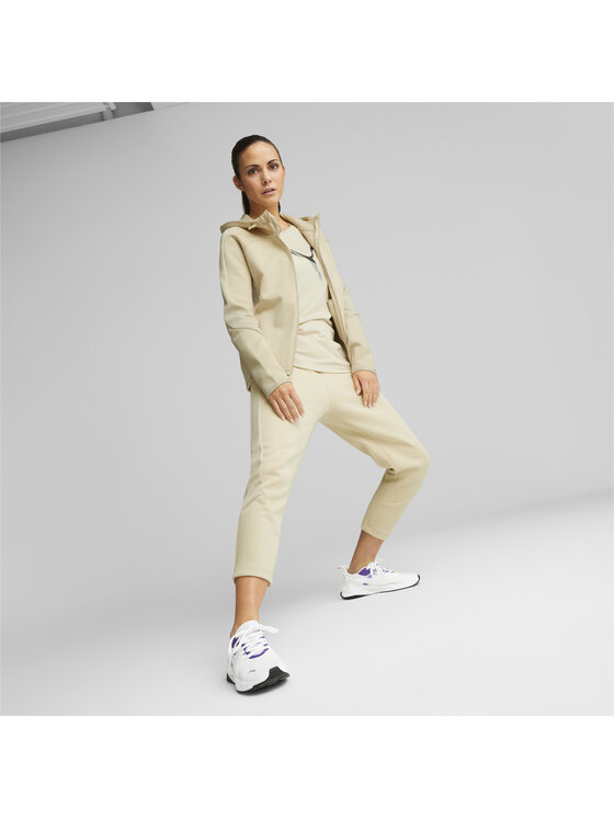 Puma Puma Bluza 673085 Beżowy Regular Fit