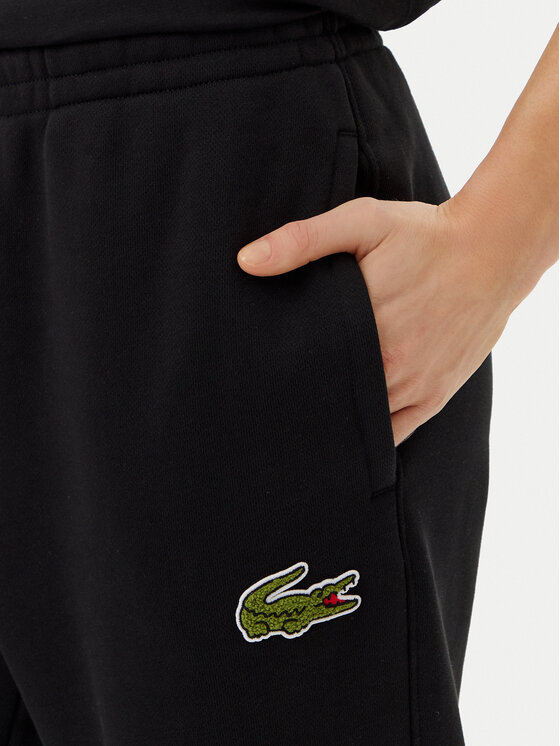 Lacoste Lacoste Παντελόνι φόρμας XH2750 Μαύρο Regular Fit