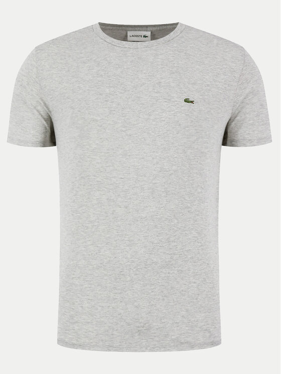 Lacoste Lacoste T-Shirt TH6709 Šedá Regular Fit