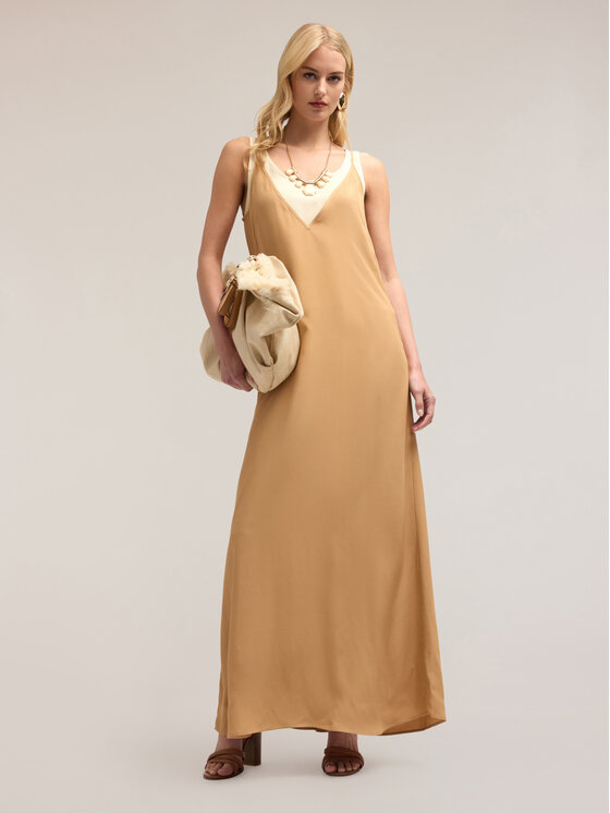 Motivi Motivi Vestito elegante 7111Q003186N0S2 Écru Regular Fit