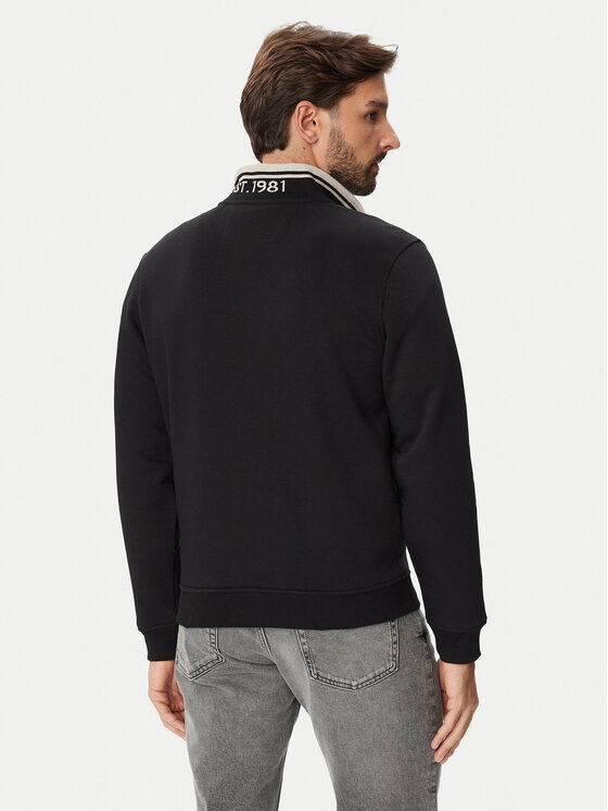 Guess Guess Bluza M6BQ52 K6169 Czarny Slim Fit