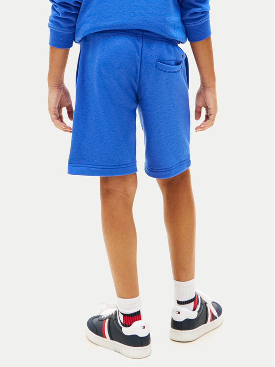 Tommy Hilfiger Tommy Hilfiger Szorty sportowe KB0KB10242 Niebieski Regular Fit