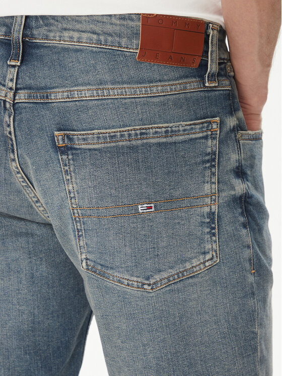 Tommy Jeans Tommy Jeans Džínsové šortky DM0DM20948 Modrá Regular Fit