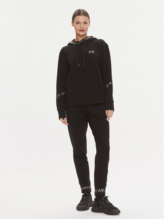 EA7 Emporio Armani EA7 Emporio Armani Melegítő 8NTV52 TJTXZ 0200 Fekete Regular Fit