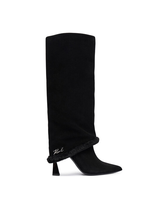 KARL LAGERFELD KARL LAGERFELD Ботуши Debutante KL32082 Черен