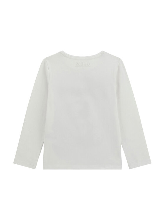 Guess Guess Блуза K5BI03 J1314 Бял Regular Fit