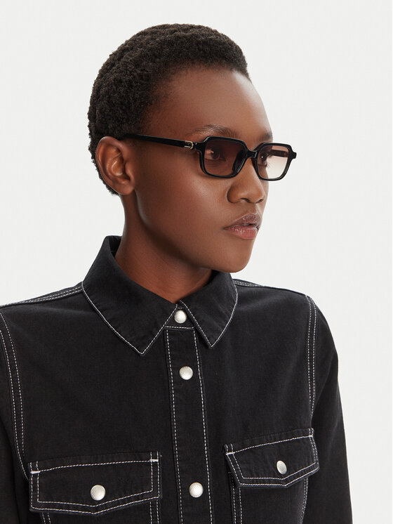 Furla Furla Okulary przeciwsłoneczne Sunglasses WD00153-A.0116-O6000-4-401-20-CN-D Czarny