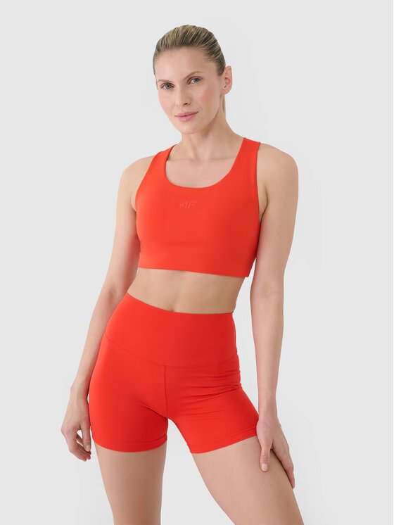 4F 4F Reggiseno sportivo 4FRSS25USBAF152-62S Rosso