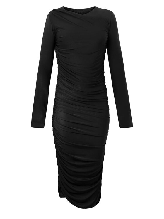 Me complete Me complete Sukienka wieczorowa Sukienka Ellen Czarny Slim Fit