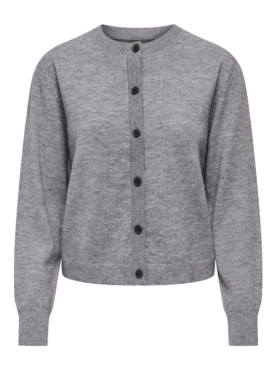ONLY ONLY Strickjacke Camille 15349639 Grau Regular Fit