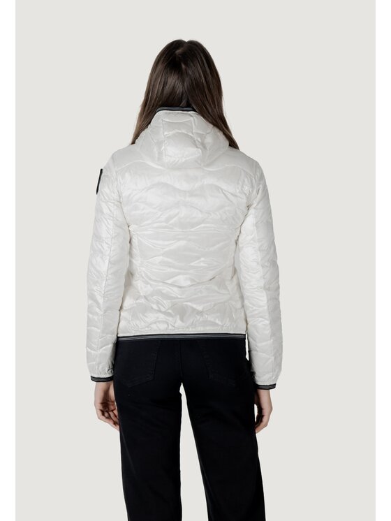 Blauer Blauer Μπουφάν πουπουλένιο CAMELIA Λευκό Slim Fit