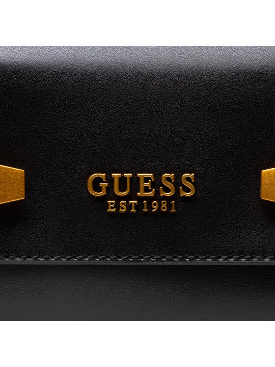Guess Guess Handtasche Zadie Convertible Xbody Flap HWVB84 15210 Schwarz