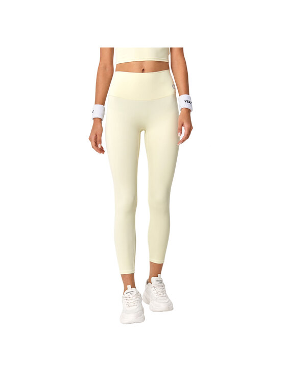 Yeaz Yeaz Legginsy SHOW Żółty Slim Fit