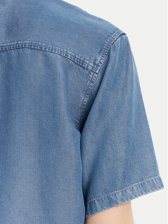 Tommy Jeans Tommy Jeans Košulja DW0DW20603 Plava Relaxed Fit