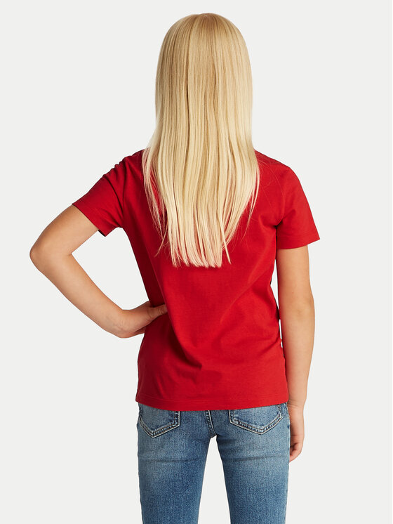 Tommy Hilfiger Tommy Hilfiger T-särk Essential KS0KS00397 S Punane Regular Fit