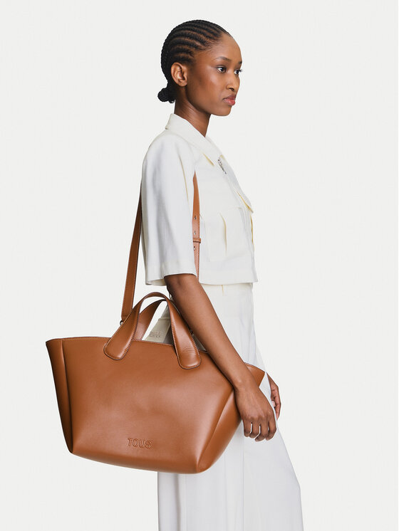 TOUS TOUS Handtasche Bloom 2002204343 Braun