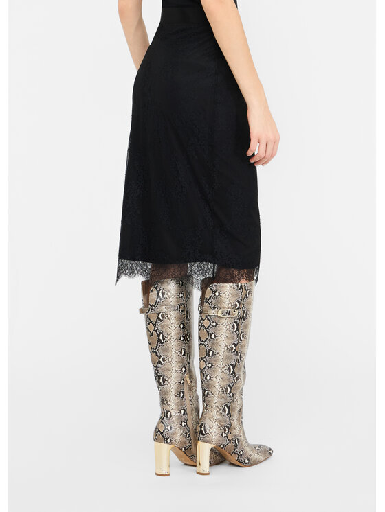 Liu Jo Liu Jo Gonna midi CF5289J496122222 Nero Regular Fit