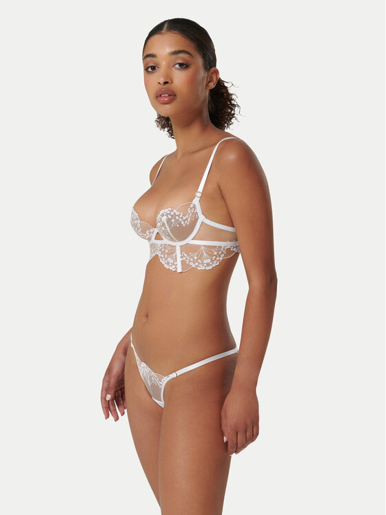 Bluebella Bluebella Nedrček s kostjo Marisa 42218 Bela