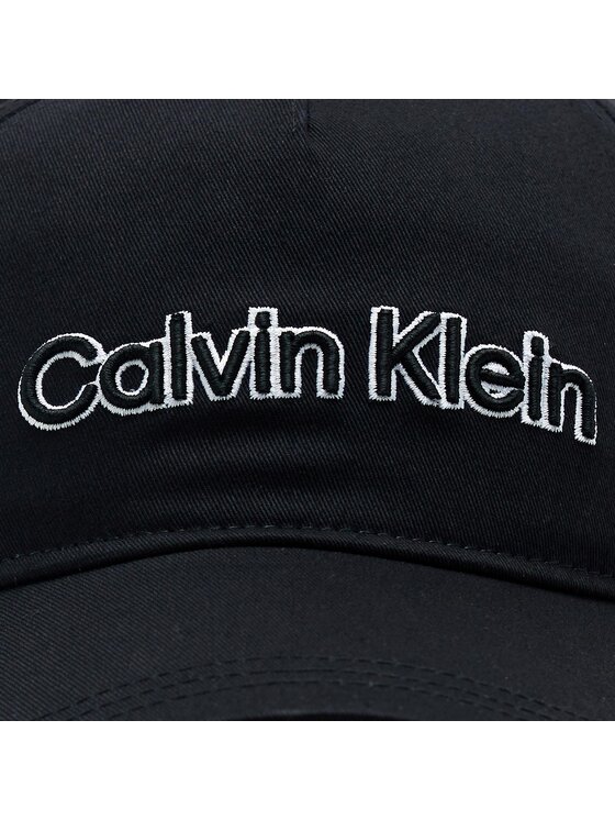 Calvin Klein Calvin Klein Czapka z daszkiem Embroidery K50K510656 Czarny