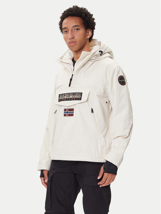Napapijri Napapijri Μπουφάν anorak Rainforest Next NP0A4IB9 Μπεζ Regular Fit