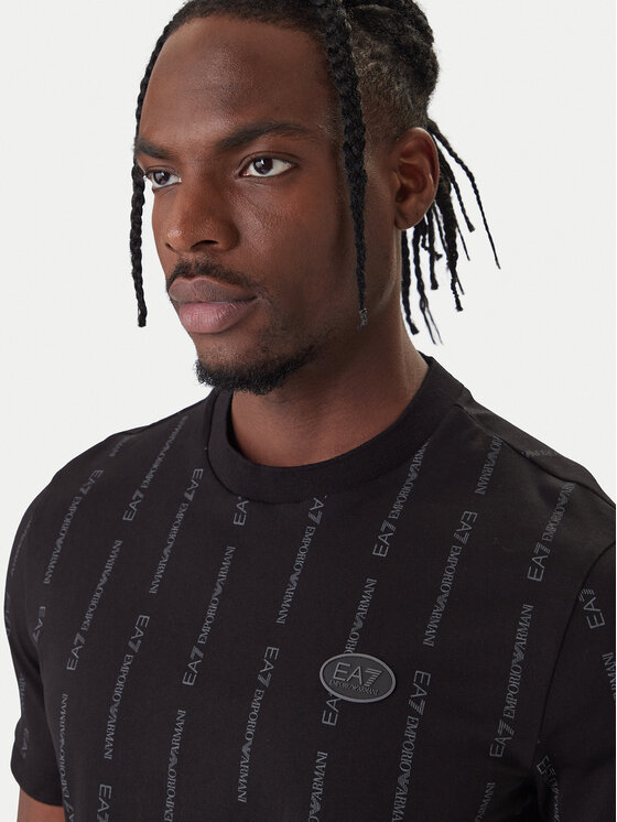 EA7 Emporio Armani EA7 Emporio Armani T-särk 7M001391 AF12874 FC039 Must Regular Fit