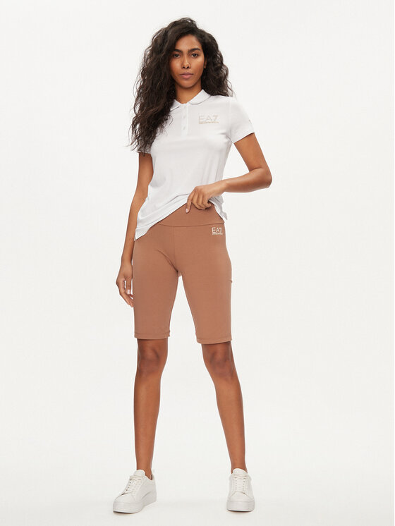 EA7 Emporio Armani EA7 Emporio Armani Pantaloncini sportivi 3DTS53 TJ01Z 1731 Marrone Regular Fit