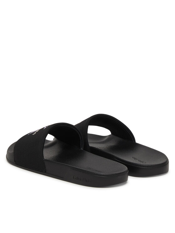 Calvin Klein Calvin Klein Papucs Ess Slide Cv HW0HW02958 Fekete