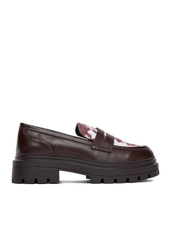 JENNY JENNY Loafersy CEO-HY25720-2 Hnědá