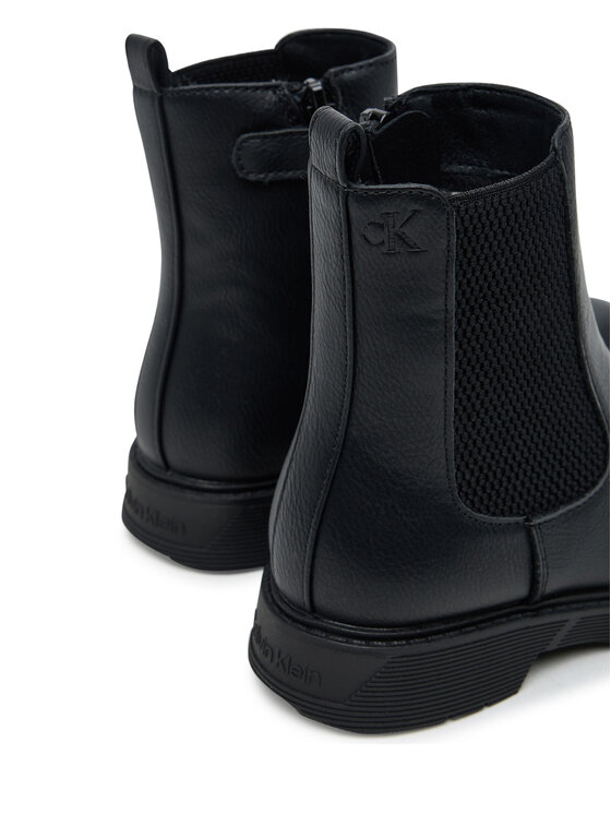 Calvin Klein Calvin Klein Botki Chelsea Boot V3X5-83184-1355 S Czarny