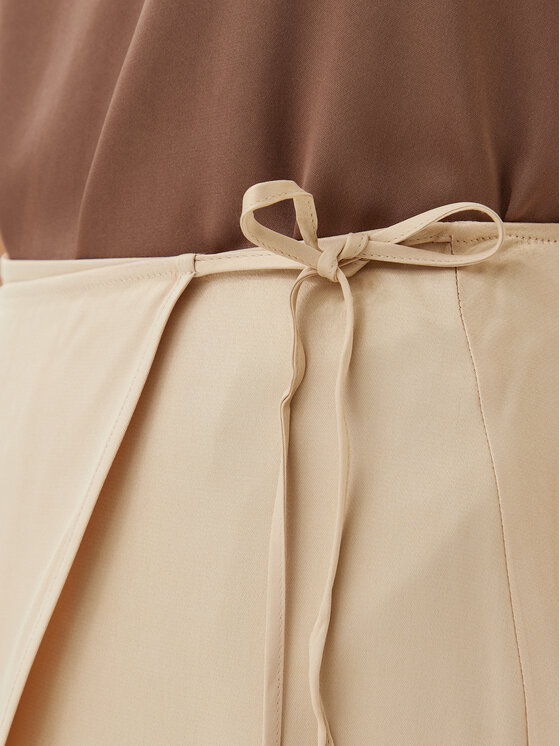 BOSS BOSS Midi sukně Vamarni 50538116 Béžová Regular Fit